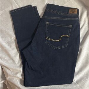 Levi’s Totally Shaping Pull-On Skinny Dark Blue Women's Jeans 14S